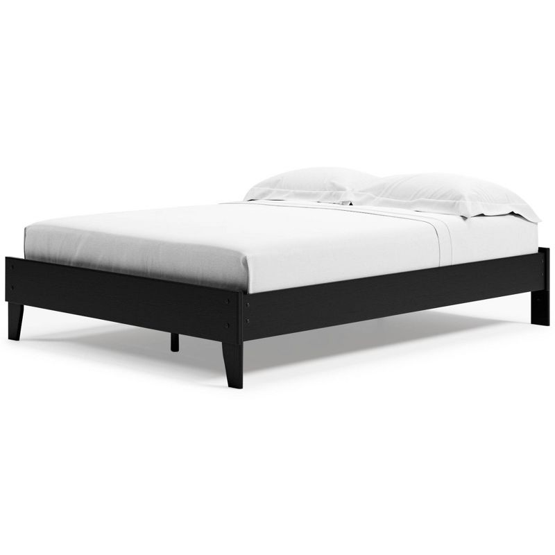 Queen Finch Platform Bed Black - Signature Design by Ashley, 5 of 12
