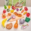 KidKraft Chop It Up 52-Piece Wooden Play Food Set - 3 of 3