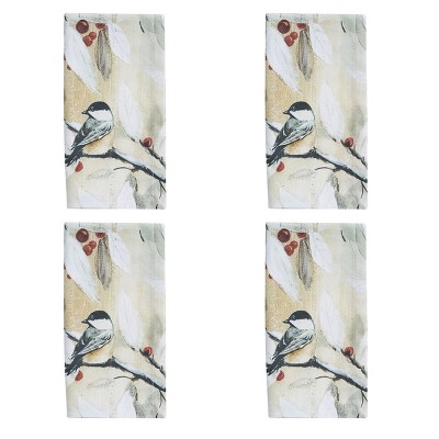 Park Designs Winter Garden Napkin Set of 4