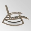 Sunview Acacia Wood Recliner Rocking Chair - Christopher Knight Home - 2 of 4