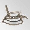 Sunview Acacia Wood Recliner Rocking Chair - Christopher Knight Home - image 2 of 4