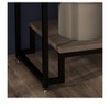 Brown One Size   Modern Light Gray Nightstand With Drawer, 3-Tier Storage, And Glass Top - Stylish Bedside Table For Bedroom Or Dorm Room - Easy Ass - 3 of 4