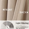 Waffle Weave Rod Pocket Short Kitchen Curtain - image 2 of 4