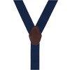 CTM Men's 1.375 Inch Wide Solid Color Y-Back Double Clip-End Suspenders - 2 of 4