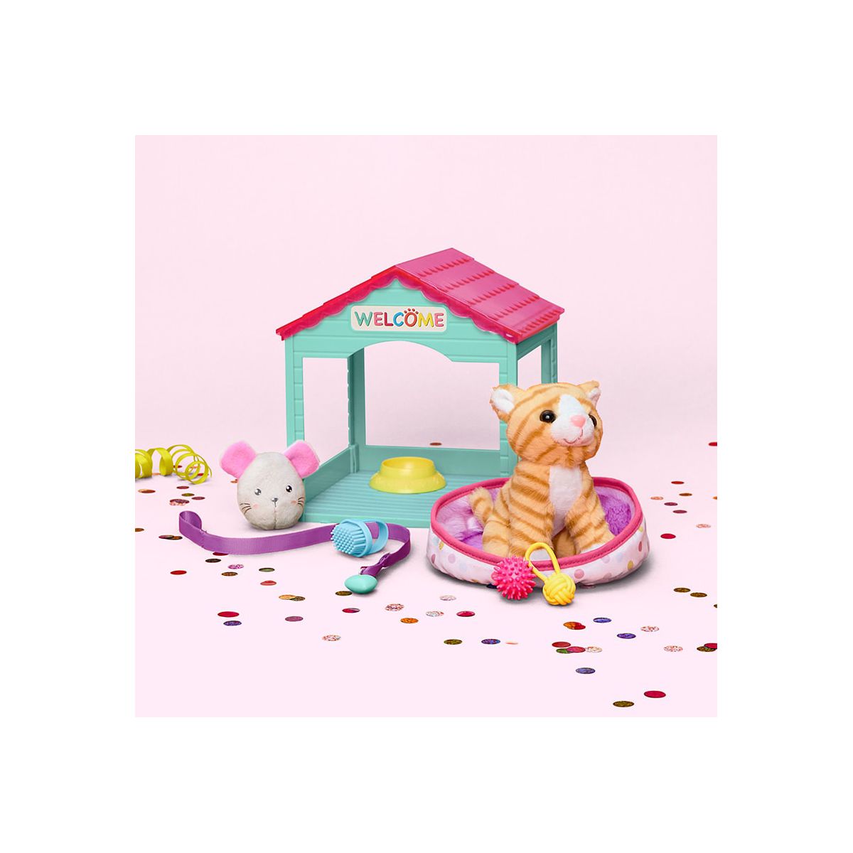 The Lakeside Collection Pet House Play Set For 18" Doll Cat Or Dog - - thumbnail 3