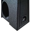 QPower QBomb Double 10 Inch Vented Subwoofer Speaker Box with Black Bed Liner - 2 of 3