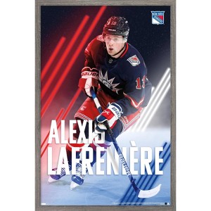 Trends International NHL New York Rangers - Alexis Lafrenière 20 Framed Wall Poster Prints - 1 of 4