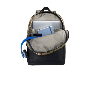 Port Authority Classic Retro Backpack with Faux Leather Trim - 1 of 4
