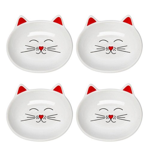 Park Life Designs 1c Oscar Dishes Cat Bowl - White - image 1 of 4