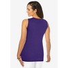 Jessica London Women's Plus Size Scoop-Neck Sweater Tank - 3 of 4