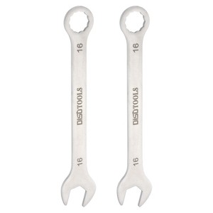 Unique Bargains 3Cr13 Stainless Steel Metric Thin Combination Wrenches 2 Pcs - 1 of 4
