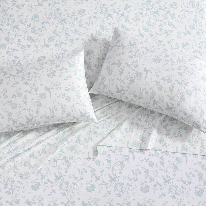 300 Thread Count Printed Pattern Sheet Set - Laura Ashley, 4 of 11