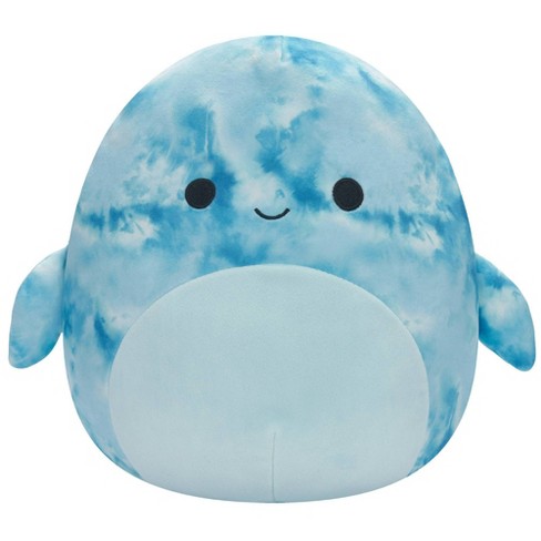 Squishmallows Blue Crinkle Tie-Dye Dolphin 11" Plush - image 1 of 4