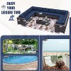 ALAULM 14 Pieces Patio Furniture Set, Rattan Wicker Outdoor Conversation Sets, Outdoor Furniture Sofa Set - 2 of 4