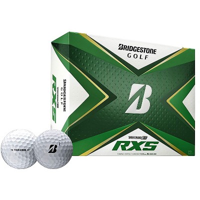 Bridgestone 2020 Tour B RXS Golf Balls with REACTIV Cover and Dual Dimple Technology, White, One Dozen