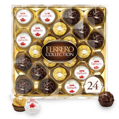 Ferrero Rocher Collection Assorted Candy Chocolates Variety Pack - 9.1oz