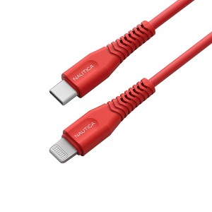Nautica Lightning Charging Cable to Usb-C Cable C100 - 4FT - 1 of 4