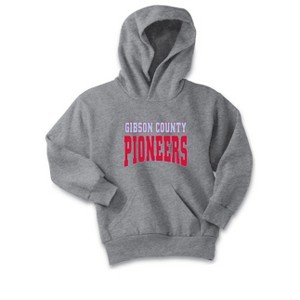 Kids Gibson County High School Pioneers Name Classic Fleece Hoodie