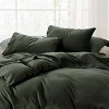 Full Size Bed Sheets - 4 Pieces Soft Full Sheet Set - Breathable & Cooling - Hotel Luxury - Easy Care Polyester Microfiber Bedding for Women, Men, Oli - 3 of 4