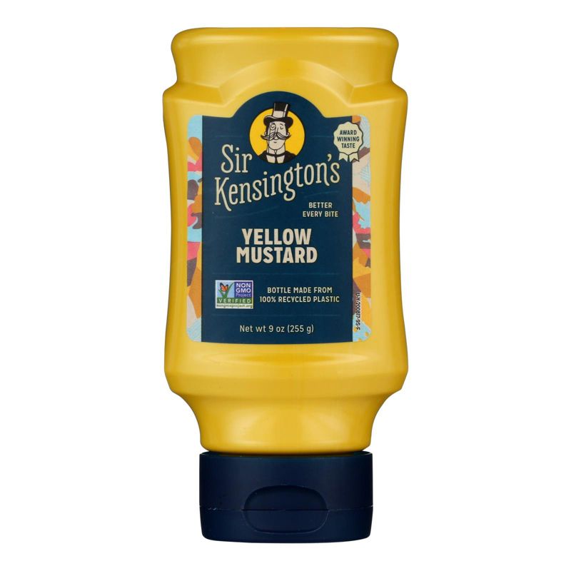 Sir Kensington's Yellow Mustard Squeeze Bottle - Case of 6/9 oz, 2 of 8
