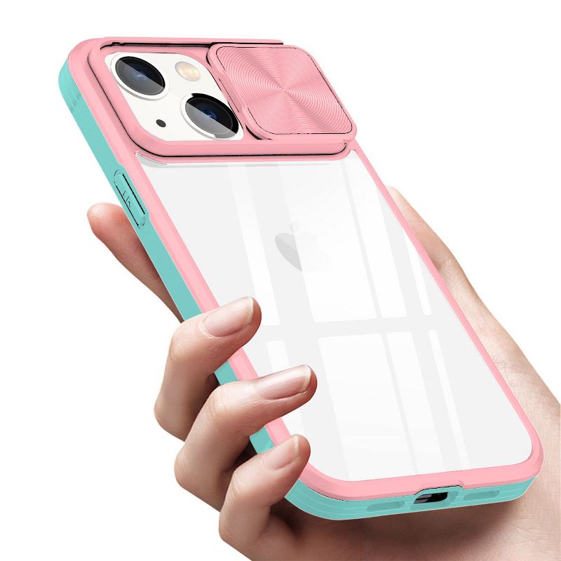 Full Protection With Mobile Phone Protective Film Slide Camera Lens Phone Case For iPhone 14, 2 of 5