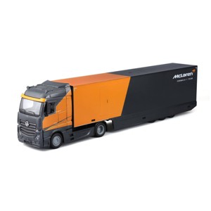 Maisto Race Formula McLaren Semi Truck with MCL38 Toy Vehicle 1:43