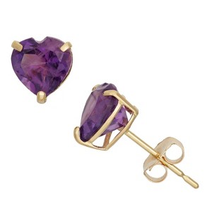 Designs By Gioelli 10K Yellow Gold Gemstone Stud Earrings - 1 of 2