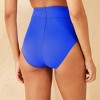 Women's Full Coverage Tummy Control High Waist Banded Bikini Bottom - Shade & Shore™ - 2 of 4