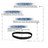 Topvacuumparts Replacement Part For DYSON DC07 Vacuum Cleaner Non Clutch System Belt # compare to part 10-3102-07 - 3 of 3