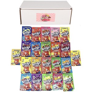 Kool-Aid Drink Mix Packets Variety Pack of 22 Flavors (2 of each flavor, Total of 44) - 1 of 1