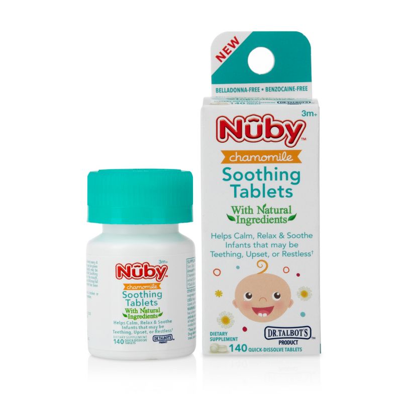 Dr. Talbot&#39;s Nuby Naturally Derived Soothing Tablets - Chamomile - 140ct, 3 of 4