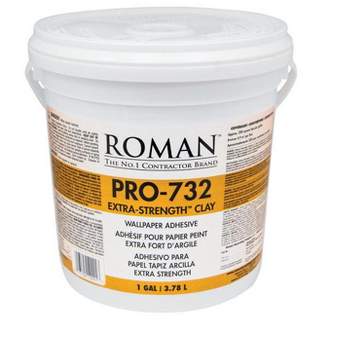 Roman PRO-732 Extra Strength Clay/Modified Starches Adhesive 1 gal.