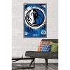 Trends International NBA Dallas Mavericks - Maximalist Logo 23 Framed Wall Poster Prints - 2 of 4
