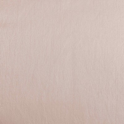 Blush Pink Faux Dupioni Silk Blackout Curtain Panel