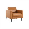 Home Imports Emporium Top Grain Leather Chair - 3 of 4