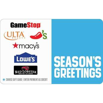 Seasons Greetings Gift Card (Mail Delivery)