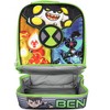 Ben 10 Omnitrix Alien Force Insulated Dual Compartment Lunch Bag Tote Black - 4 of 4