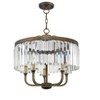 Livex Lighting Ashton 5 - Light Chandelier in  Hand Painted Palacial Bronze - 2 of 4