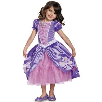 Sofia the First Sofia The Next Chapter Deluxe Toddler/Child Costume, 7-8