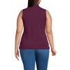 Lands' End Women's Sleeveless Polished Essentials Mock Neck Top - 2 of 3