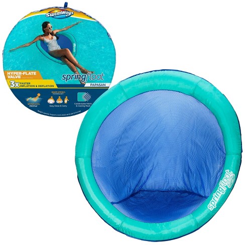 Swimways Spring Float Papasan Inflatable Pool Lounger With Hyper