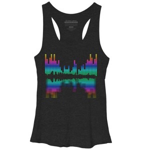 Women's Design By Humans City of Sounds By clingcling Racerback Tank Top - 1 of 3