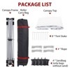 Instant Pop Up Canopy Tent for 1 Person Setup,Pop Up Commercial Canopy Tent,Easy Up Tent w/1-Button Push,Wheeled Bag,4 Sandbags,Bonus 8 Stake,4 Rope - 3 of 4