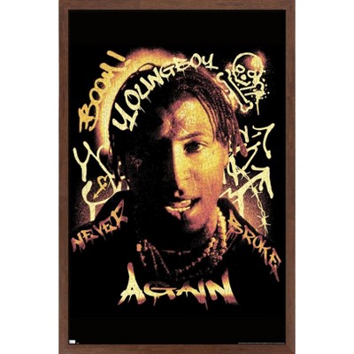 Trends International NBA Youngboy - Graffiti Framed Wall Poster Prints