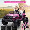 Garvee 24V 2-Seater Kids Ride-On Truck with Remote Control Large Wheels LED Lights and Music - 4 of 4