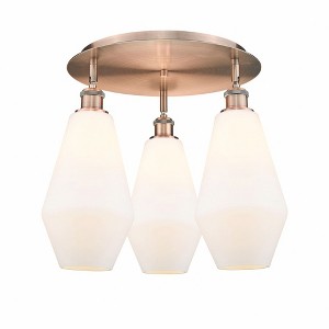 Cindyrella - 3 Light Flush Mount In Industrial Style-14.5 Inches Tall and 18.75 Inches Wide - 1 of 1