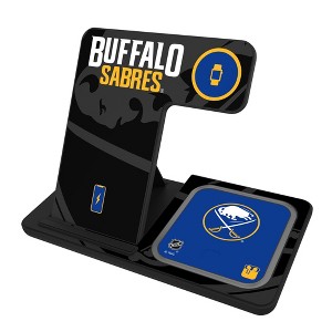 NHL Eastern Conference Teams Monocolor Tilt 15-Watt 3 in 1 Charging Station - 1 of 4