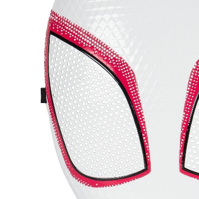 Jazwares Marvel Girls' Ghost Spider Halloween Costume Mask - White One Size