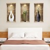 HomeRoots Set of Three Dia Faux Niche 3D Peel and Stick Wall Decals - 2 of 4