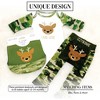 Pavilion Gift Company - Woodland Green Camo Deer - 12-24 Months 3/4 Sleeve Bodysuit - Leotards and Bodysuits - 4 of 4